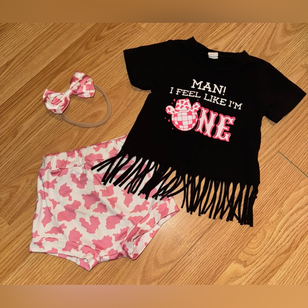 First birthday baby girl outfit